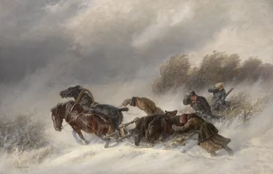 Návrat z lovu medvědů, 1881