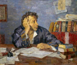 Portrét básníka Alexandra S. Puškina
