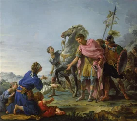 Traianus (53-117) Showing Mercy, 1765
