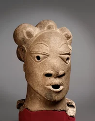 Hlava z Rafin Kura, Nigérie, 500 př. n. l. - 200 n. l. (terakota)