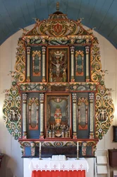 Oltářní obraz, kostel Mo I Rana, 1765 (malované dřevo)