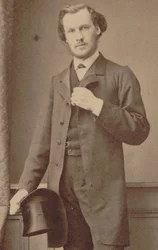 Portrét skladatele Charlese Lenepveu 1840-1910, 1870.