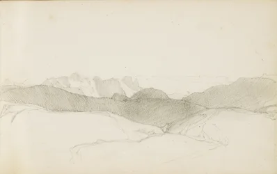 Kresba z alba s názvem „Baskicko“, 1862-63