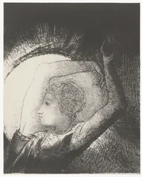 Žena oděná sluncem ...une femme revêtue du Soleil (název na objektu) Apocalypse de Saint-Jean (název série) Zjevení Jana (název série)