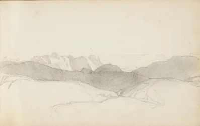 Stránka ze skicáku, "Baskicko", 1862-63