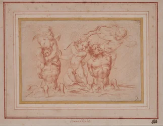 Tritony a Putti