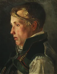 Young Boy (olej na plátně)