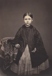 Portrét dívky, cca. 1857 (foto)