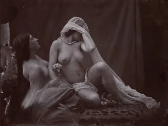 [Studie pro dva způsoby života], ca. 1857, vytištěno 1987.