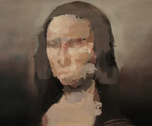 Mona Lisa, 2020 (akryl na plátně)