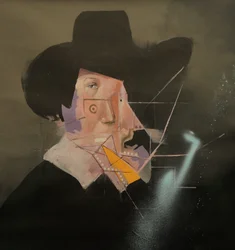 Remembering Rembrandt, 2019-2024 (olej a akryl na plátně)