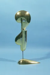 Groteskní abstraktní figura, 1923 (bronz)