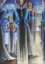 Skupina modrých žen, 1931