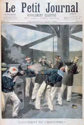 Nehoda na francouzské válečné lodi Bouvines, 1895