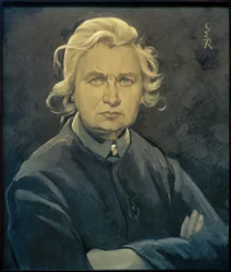 Ottilie W. Roederstein / autoportrét 1926