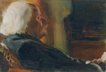 Portrét skladatele Karla Goldmarka 1830-1915, 1905.