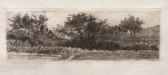 Střechy a stromy, 1879.