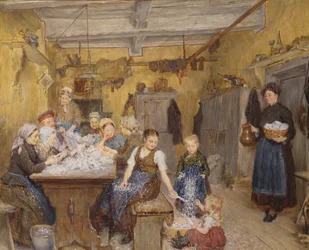 Peří a puch, 1884