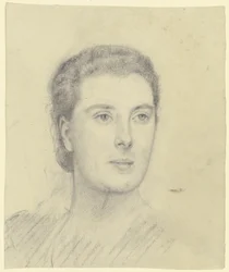 Portrét dámy (Margret Freebody?)