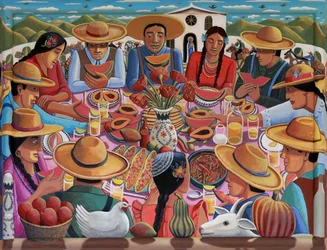 Harvest, 2025 (tónované gesso)