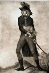 Carl XIV Johan ze Švédska, když byl polním maršálem Francie, c1804-c1810