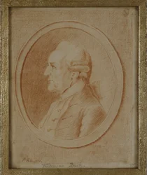 Wilhelm Friedrich Bach, 1782 (červená křída na papíře)