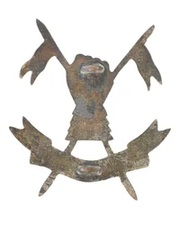 Odznak čepice, pákistánský obrněný sbor (kov)