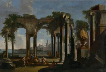 Svatý Pavel káže v Campagna, asi 1735.