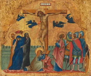 Ukřižování, c. 13401345.