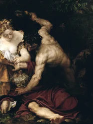 Pokušení svatého Antonína, asi 1552