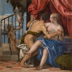 Venuše a Mars, ca. 1575.