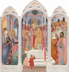 Uvedení Panny Marie v chrámu, 1398-1399.
