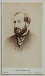 Portrét Emile Augier 1820-1889.