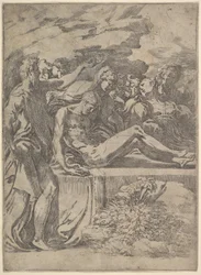 Pohřeb, ca. 1527-30.