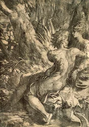 Milenci, c1527.