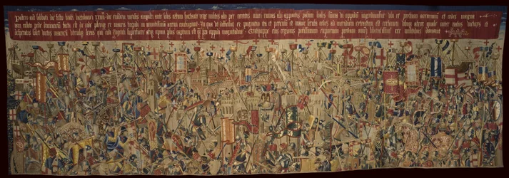 Pastranské tapiserie, výroba v Tournai, pravděpodobně z dílny Passchiera Greniera, asi 1471 - 1475 (tapiserie)