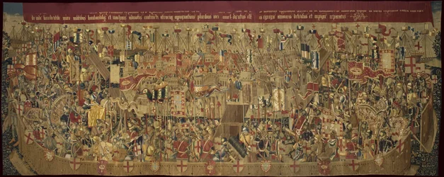 Pastranské tapiserie, výroba v Tournai, pravděpodobně z dílny Passchiera Greniera, asi 1471 - 1475 (tapiserie)