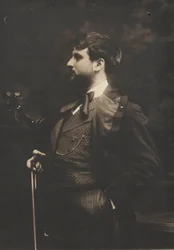 Portrét houslistky a skladatelky Joan Manén y Planas 1883-1971, c. 1910.
