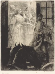 Social Triumph The Worldly Triumph, c. 1886.