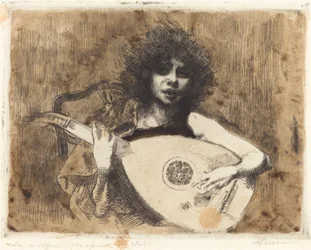 Lute Player, 1922.