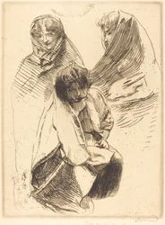 Tři zahalené ženy Tři zahalené ženy, 1899.