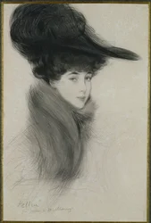 Consuelo Vanderbilt (1877-1964), vévodkyně z Marlborough, kolem 1901