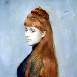 Portrét mademoiselle Alice Guérinové (detail z 154179)