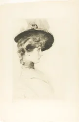 Portrét ženy v klobouku (Madame Letellier)