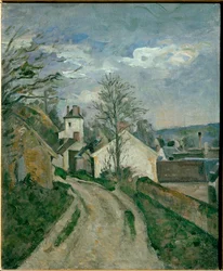La maison du docteur Gachet a Auvers (olej na plátně)