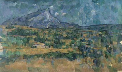 Mont Sainte-Victoire, kolem 1902-06 (olej na plátně)