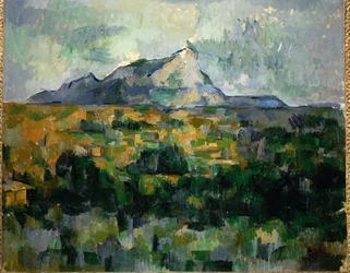 Montagne Sainte Victoire (olej na plátně)