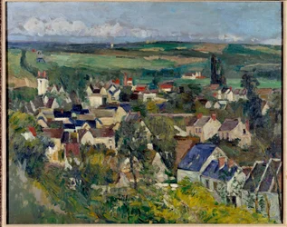 Panoramatický výhled na Auvers-sur-Oise