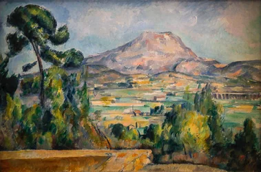 Hora Sainte-Victoire 1890 (olej na plátně)