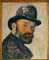 Autoportrét s buřinkou